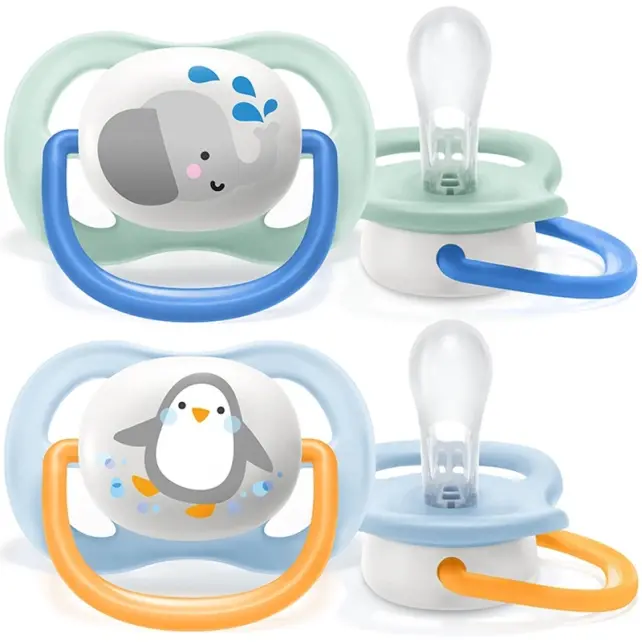 Philips Avent Ultra Air - Yalancı Emzik 0-6 Ay Erkek 2'li - 2