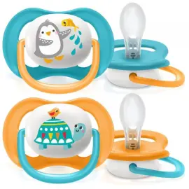 Philips Avent Ultra Air - Yalancı Emzik 6-18 Ay Erkek 2'li - 2
