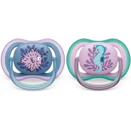 Philips Avent Ultra Air - Yalancı Emzik 6-18 Ay Kız 2'li - 3