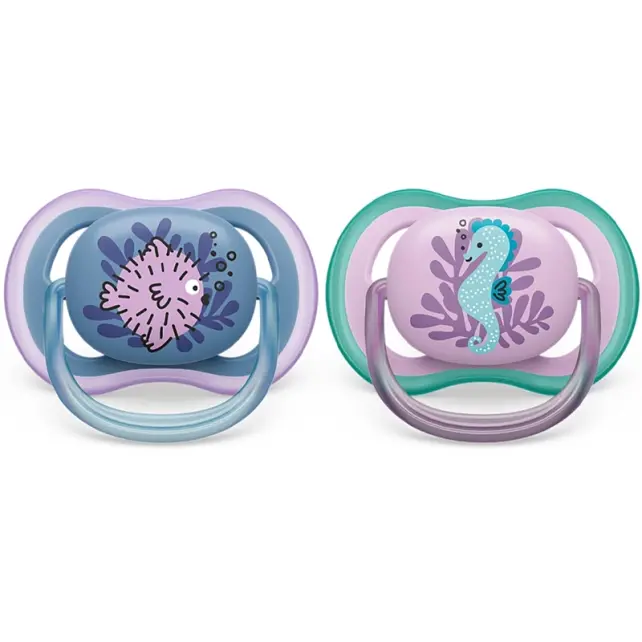 Philips Avent Ultra Air - Yalancı Emzik 6-18 Ay Kız 2'li - 3
