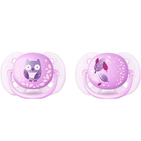 Philips Avent Ultra Soft Desenli Emzik Kız 0-6m Ay Philips Avent Ultra Soft Desenli Emzik Kız 0-6m Ay