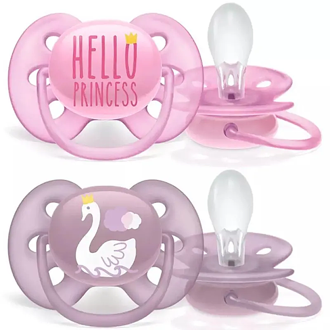Philips Avent Ultra Soft Emzik 6-18 Ay Kız 2'li - 2