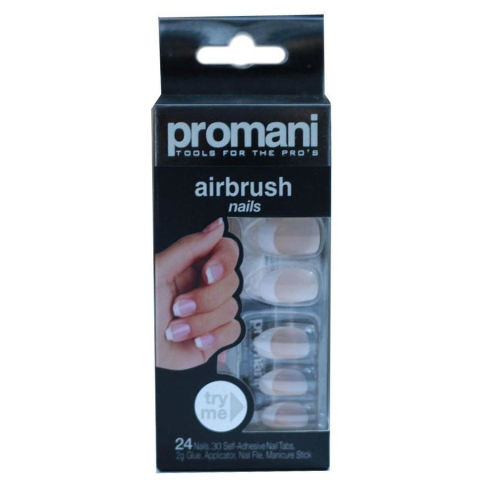 Promani Oval French Takma Tırnak Kiti Kod: PR-5525 Promani Oval French Takma Tırnak Kiti Kod: PR-5525