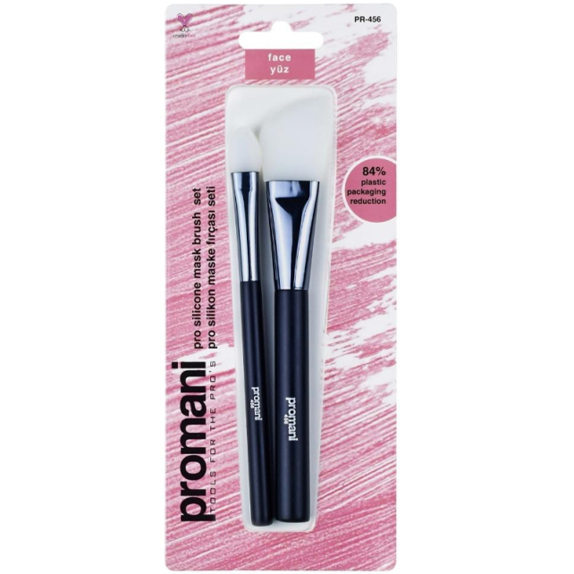 Promani Pro Silikon Maske Fırça Seti No: PR-456 - 1