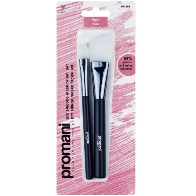 Promani Pro Silikon Maske Fırça Seti No: PR-456 - 1