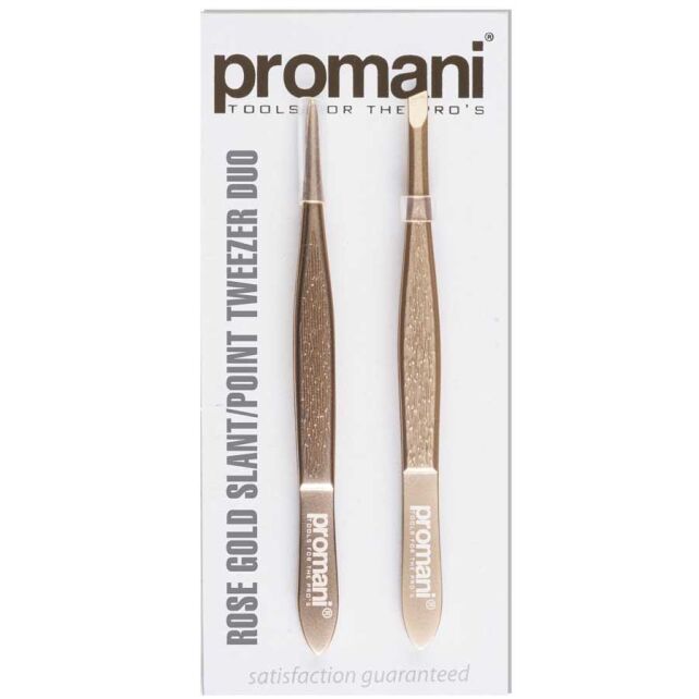 Promani Rose Gold Cımbız Seti 2'li PR-928 Promani Rose Gold Cımbız Seti 2'li PR-928