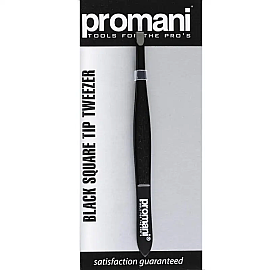 Promani Siyah Düz Uçlu Cımbız PR-920 - Promani
