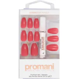 Promani Takma Tırnak Kiti - Gül Pembe No:PR-5655 - Promani