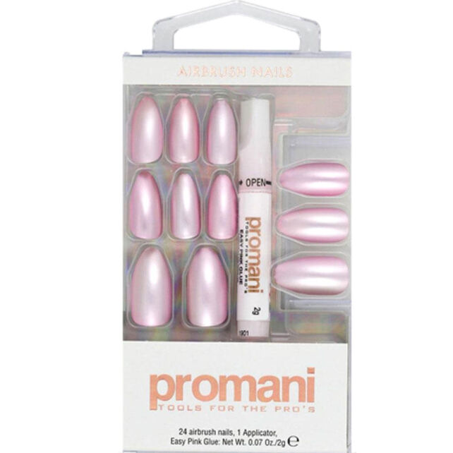 Promani Takma Tırnak Kiti - İnci Pembesi No:PR-5653 - 1