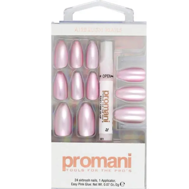 Promani Takma Tırnak Kiti - İnci Pembesi No:PR-5653 - 1