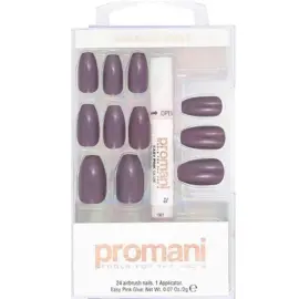 Promani Takma Tırnak Kiti - Mürdüm No:PR-5659 - Promani