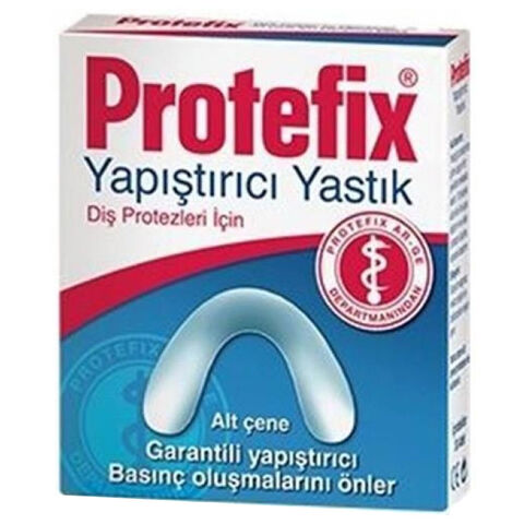 Protefix Diş Protezi için Yapıştırıcı Yastık - Alt Çene 30 Adet Protefix Diş Protezi için Yapıştırıcı Yastık - Alt Çene 30 Adet
