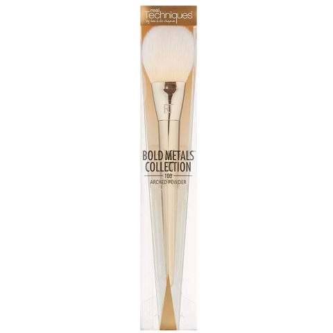 Real Techniques Bold Metals Arched Powder 100 - Kavisli Pudra Fırçası Real Techniques Bold Metals Arched Powder 100 - Kavisli Pudra Fırçası