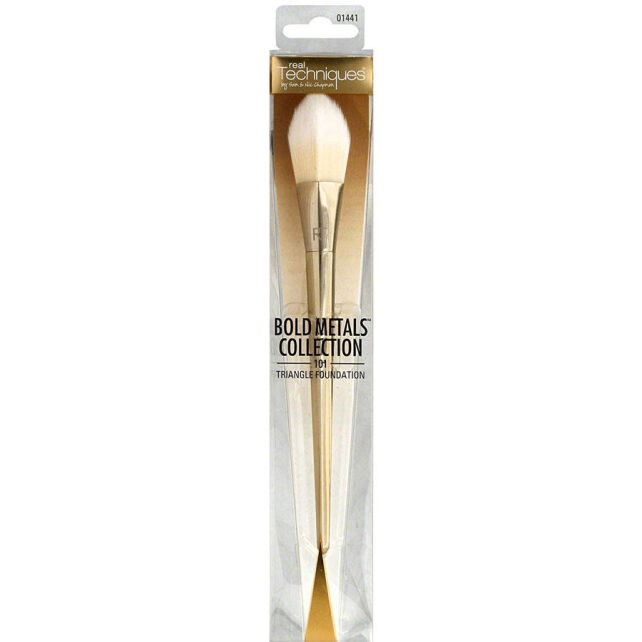 Real Techniques Bold Metals Foundation Brush 101 - Üçgen Fondöten Fırçası Real Techniques Bold Metals Foundation Brush 101 - Üçgen Fondöten Fırçası