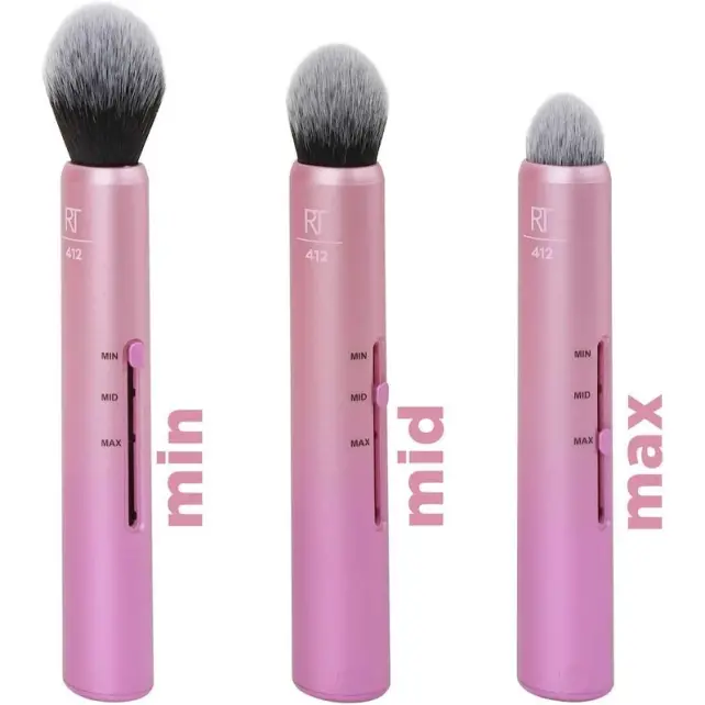 Real Techniques Custom Cheek - Allık & Aydınlatıcı Makyaj Fırçası - 3