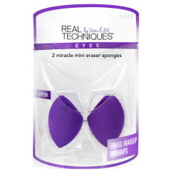 Real Techniques Eyes 2 Miracle Mini Eraser Sponges-Göz Makyajı Süngeri Real Techniques Eyes 2 Miracle Mini Eraser Sponges-Göz Makyajı Süngeri