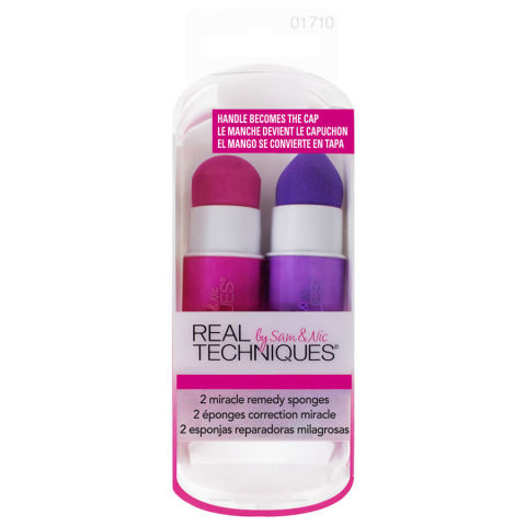 Real Techniques Mini Remedy Sponges 2'li-Mini Düzeltici Makyaj Süngeri Real Techniques Mini Remedy Sponges 2'li-Mini Düzeltici Makyaj Süngeri