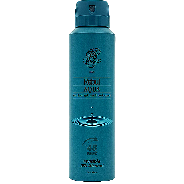 Rebul Aqua - Erkek Deodorant 150ml - 1