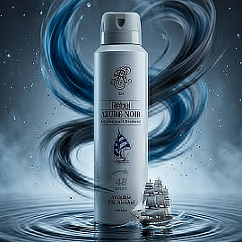 Rebul Azure Noir - Erkek Deodorant 150ml - 3
