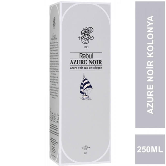 Rebul Azure Noir Kolonya - Cam Şişe 250ml - 2
