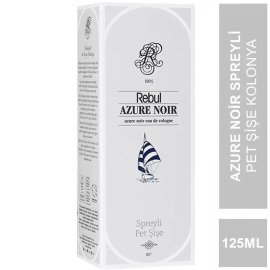 Rebul Azure Noir Kolonya - Pet Şişe 125ml - 2