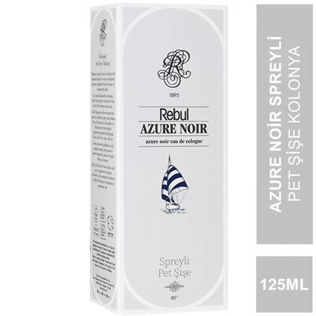 Rebul Azure Noir Kolonya - Pet Şişe 125ml - 2