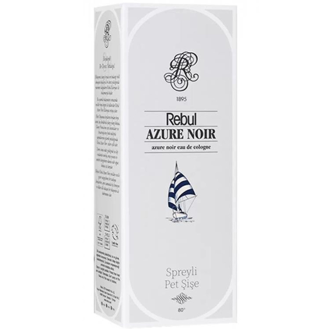 Rebul Azure Noir Kolonya - Pet Şişe 125ml - 1