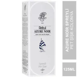 Rebul Azure Noir Kolonya - Pet Şişe 125ml - 2