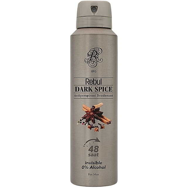 Rebul Dark Spice - Erkek Deodorant 150ml - 1