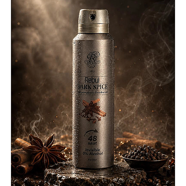 Rebul Dark Spice - Erkek Deodorant 150ml - 3