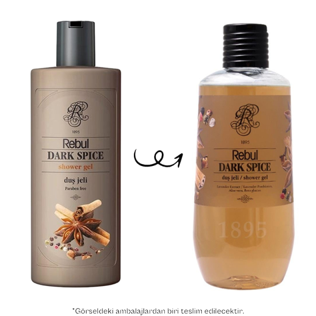 Rebul Dark Spice Shower Gel - Duş Jeli 500ml - 2