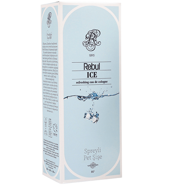 Rebul Ice Kolonya - Pet Şişe 125ml - 1