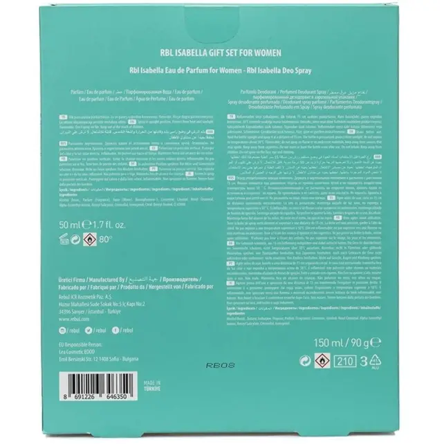 Rebul Isabella - Kadın Parfüm Seti - 3