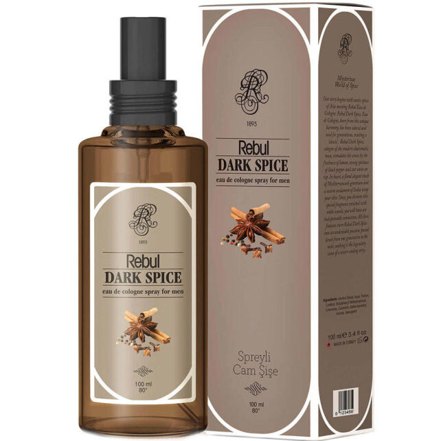Rebul For Men Dark Spice Kolonya 100ml Rebul For Men Dark Spice Kolonya 100ml