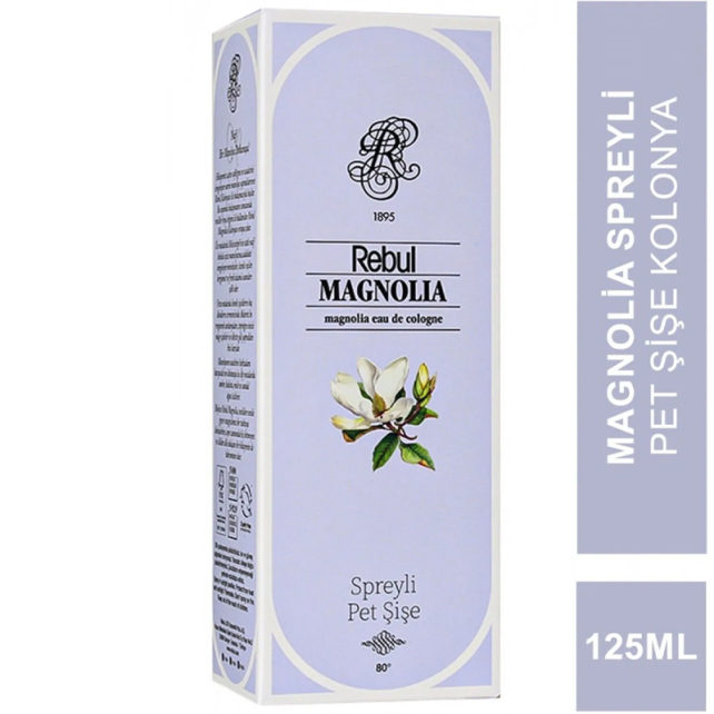 Rebul Magnolia Kolonya - Pet Şişe 125ml - 2