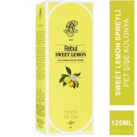 Rebul Sweet Lemon Kolonya - Pet Şişe 125ml - 2