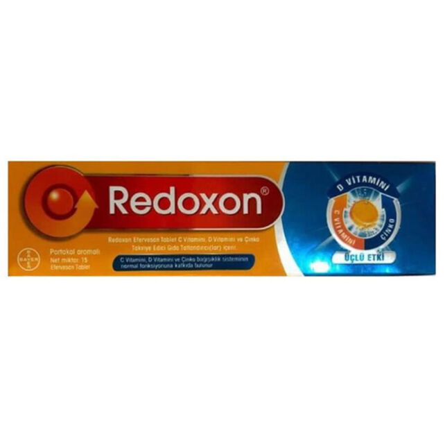 Redoxon Üçlü Etki Takviye Edici Gıda Tablet 15 Adet - 1