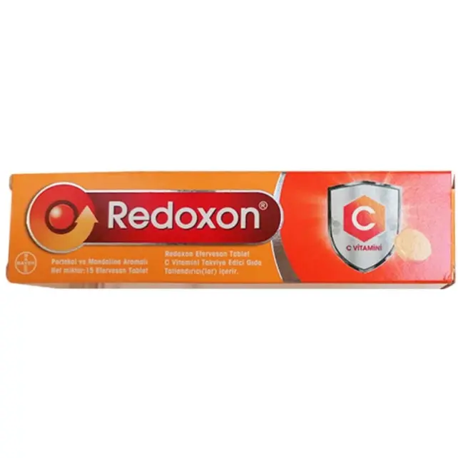Redoxon Vitamin C 1000 mg Efervesan 15 Tablet - 1