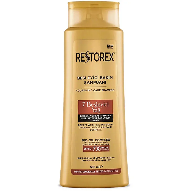 Restorex 7 Besleyici Yağ - Bakım Şampuanı 500ml - 1