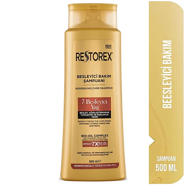 Restorex 7 Besleyici Yağ - Bakım Şampuanı 500ml - 2