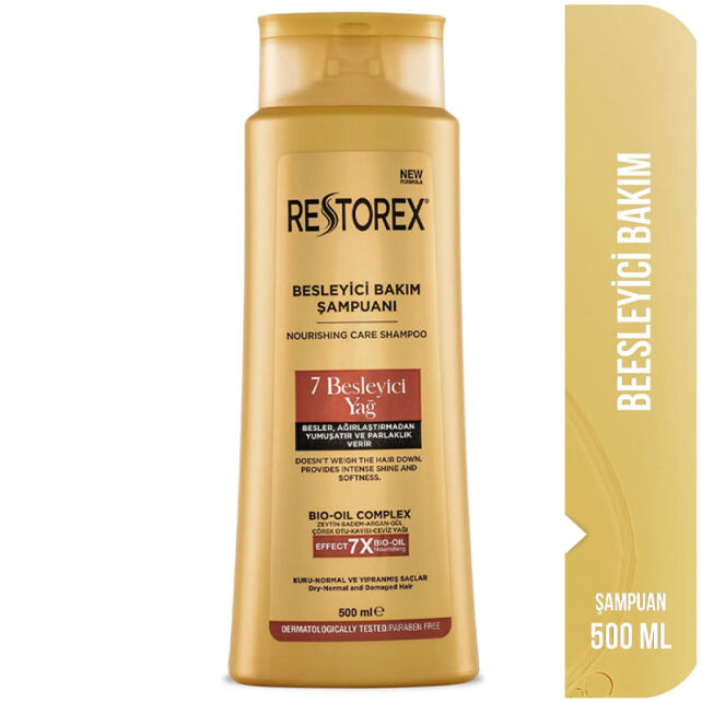 Restorex 7 Besleyici Yağ - Bakım Şampuanı 500ml - 2