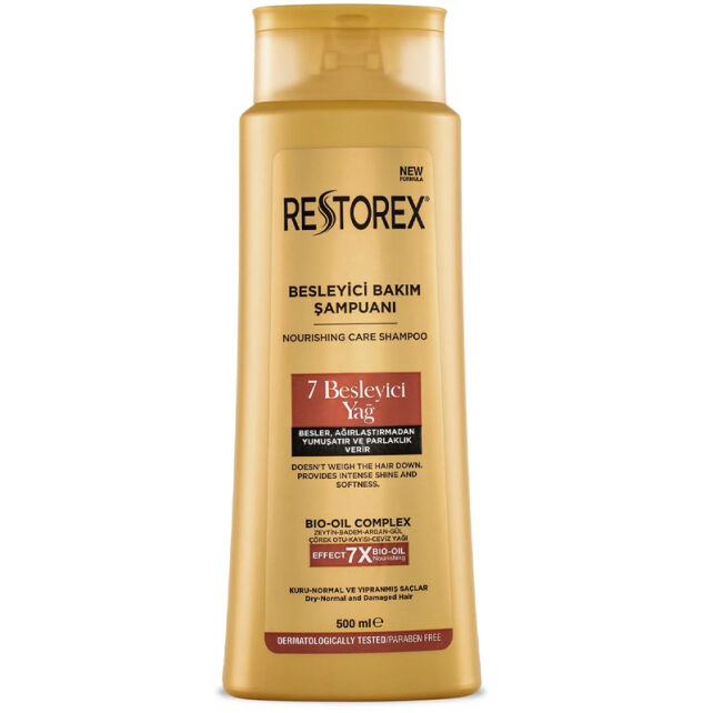 Restorex 7 Besleyici Yağ - Bakım Şampuanı 500ml - 1