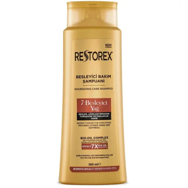 Restorex 7 Besleyici Yağ - Bakım Şampuanı 500ml - 1