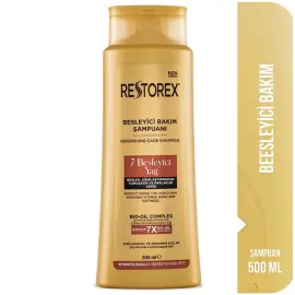 Restorex 7 Besleyici Yağ - Bakım Şampuanı 500ml - 2