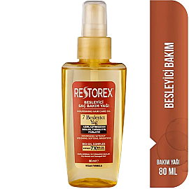 Restorex 7x Besleyici Saç Bakım Yağı 80ml - 3