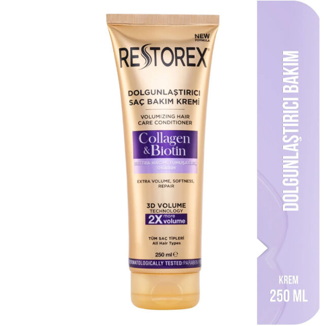 Restorex Collagen Biotin Dolgunlaştırıcı Etkili Saç Kremi 250ml - 2