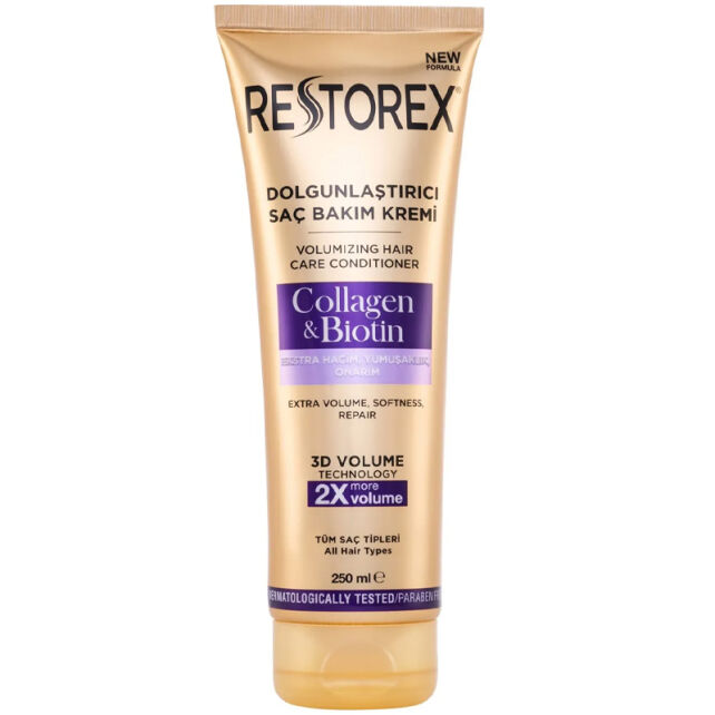 Restorex Collagen Biotin Dolgunlaştırıcı Etkili Saç Kremi 250ml - 1