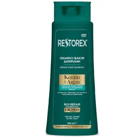 Restorex Keratin Argan Onarıcı Bakım Şampuanı 500ml - 1