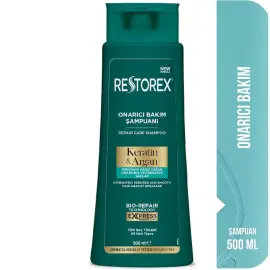 Restorex Keratin Argan Onarıcı Bakım Şampuanı 500ml - 2
