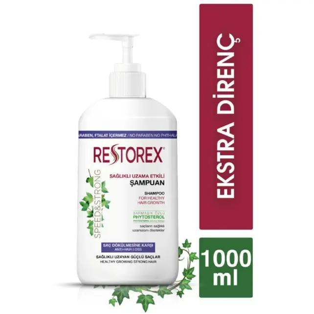 Restorex Saç Dökülmesine Karşı Saç Bakım Şampuanı 1000ml - 2